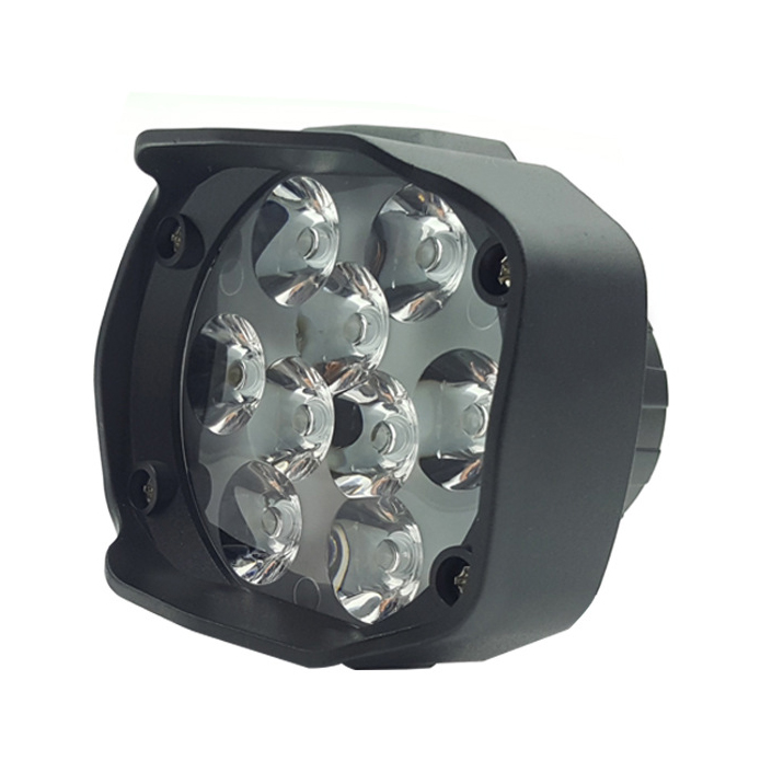 8-85V 10W 1500LM External Motorcycle Universal Sharp Eye High-brightness LED Spotlights